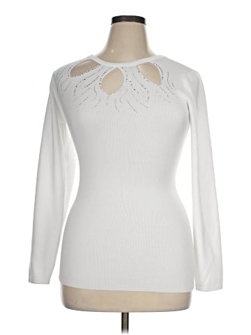Ashley Stewart Long Sleeve Top (view 1)