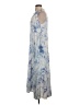 Saylor 100% Viscose Tie-dye Blue Casual Dress Size XS - photo 5