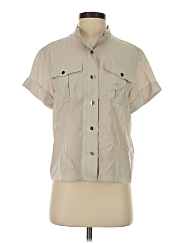 Theory Short Sleeve Blouse (view 1)