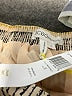 BCBGeneration 100% Rayon Stripes Gold Shorts Size S - photo 3