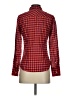 J.Crew Checkered-gingham Red Long Sleeve Button-Down Shirt Size 0 - photo 2