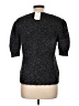 Rachel Zoe Metallic Black Pullover Sweater Size L - photo 2