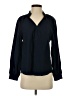 Brochu Walker Blue Long Sleeve Blouse Size S - photo 1