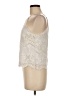 Monteau Ivory Sleeveless Blouse Size M - photo 5