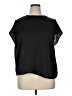 CAbi 100% Polyester Black Short Sleeve Top Size XL - photo 1