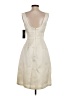 Alfred Sung 100% Polyester Ivory Cocktail Dress Size 2 - photo 2