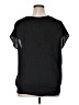 CAbi 100% Polyester Black Short Sleeve Top Size XL - photo 2