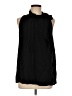 Ann Taylor 100% Rayon Black Sleeveless Blouse Size M - photo 1