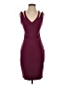 Likely Solid Burgundy Cocktail Dress Size 2 - photo 1