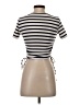 Zara Ivory Short Sleeve Top Size S - photo 2