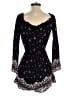 Kendall & Kylie 100% Rayon Hearts Black Romper Size S - photo 2