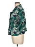 Adore Me 100% Polyester Floral Green Short Sleeve Blouse Size L - photo 5