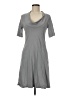 Prairie Underground Solid Gray Casual Dress Size M - photo 1