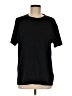 Assorted Brands Solid Black Short Sleeve T-Shirt Size M - photo 1
