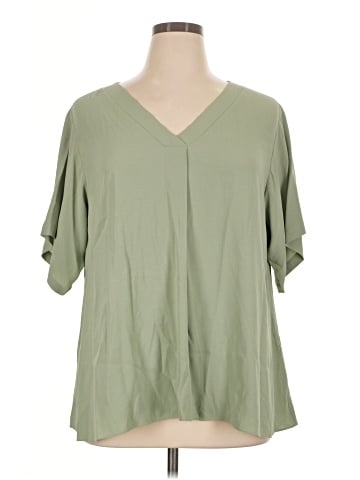 Eileen Fisher Short Sleeve Blouse (view 1)