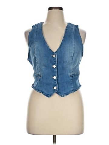 OAT Denim Vest (view 1)
