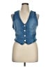 OAT Blue Denim Vest Size XL - photo 1