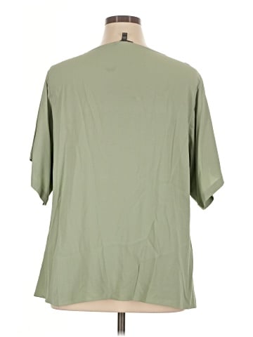 Eileen Fisher Short Sleeve Blouse (view 2)