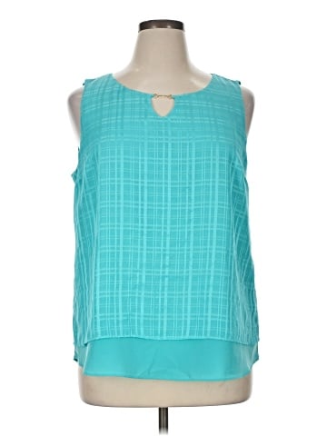 Dana Buchman Sleeveless Blouse (view 1)