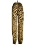 Beulah Style Animal Print Gold Casual Pants Size L - photo 2