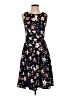 Unbranded Floral Blue Cocktail Dress Size S - photo 1