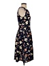 Unbranded Floral Blue Cocktail Dress Size S - photo 4