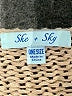 She + Sky Metallic Tan Pullover Sweater One size - photo 7