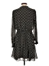 BCX 100% Polyester Print Black Casual Dress Size L - photo 2