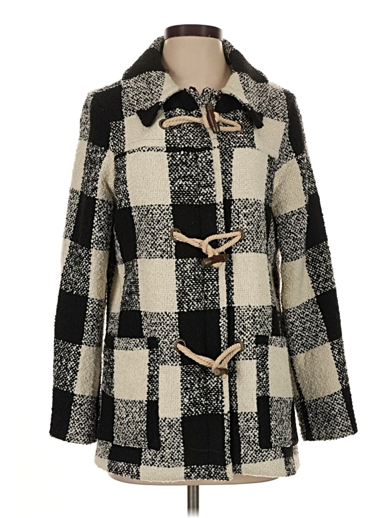 Pre-owned Forever 21 Coat In Black