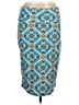 Lularoe Argyle Teal Casual Skirt Size L - photo 1
