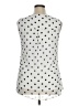 Timeson 100% Polyester White Sleeveless Blouse Size XL - photo 2