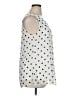 Timeson 100% Polyester White Sleeveless Blouse Size XL - photo 4