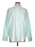AYR Stripes Green Long Sleeve Button-Down Shirt Size L - photo 1