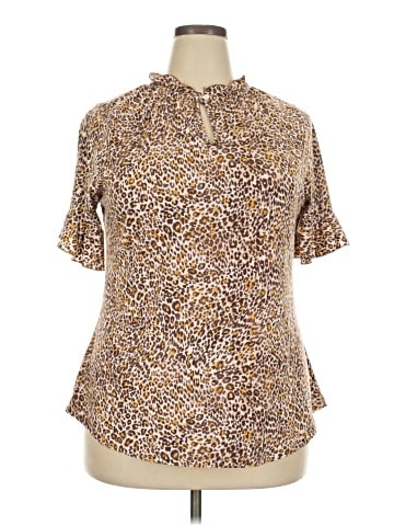 Assorted Brands Short Sleeve Blouse (view 1)