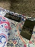 Express 100% Polyester Paisley Blue Casual Skirt Size 5 - 6 - photo 4