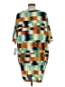 Lularoe Graphic Teal Casual Dress Size L - photo 2