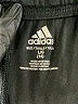 Adidas 100% Polyester Solid Black Athletic Shorts Size 14 - photo 3