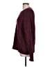 Just Fab Solid Burgundy Pullover Sweater Size L - photo 5