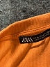 Zara Orange Short Sleeve Top Size M - photo 7