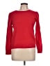 Nordstrom 100% Cashmere Red Cashmere Pullover Sweater Size L - photo 1