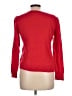 Nordstrom 100% Cashmere Red Cashmere Pullover Sweater Size L - photo 2