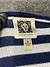 Anne Klein Stripes Blue Poncho Size S - photo 7