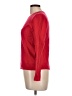 Nordstrom 100% Cashmere Red Cashmere Pullover Sweater Size L - photo 5