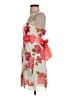 Jodi Kristopher 100% Polyester Floral Ivory Cocktail Dress Size S - photo 5