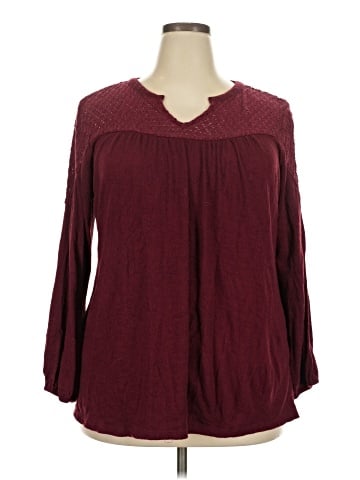 Style&Co Long Sleeve Blouse (view 1)
