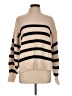 Miss Selfridge 100% Acrylic Stripes Tan Pullover Sweater Size 8 - photo 1