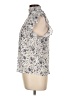 Adiva Silver Sleeveless Blouse Size L - photo 5