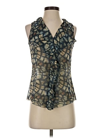 Ecru Sleeveless Blouse (view 1)