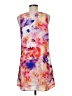 Askari 100% Polyester Tie-dye Purple Casual Dress Size M - photo 2