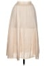 Assorted Brands 100% Nylon Solid Ivory Casual Skirt Size M - photo 1